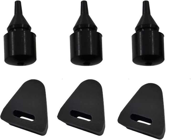 APRUT 6Pack 15768697 Fuel Gas Lid Cap Filler Door Rubber Stopper Bumpers 6Pack 45679 16633065 Tailgate Stop Latch Rubber Bumpers Compatible with Chevy Chevrolet Silverado GMC Sierra - Image 2